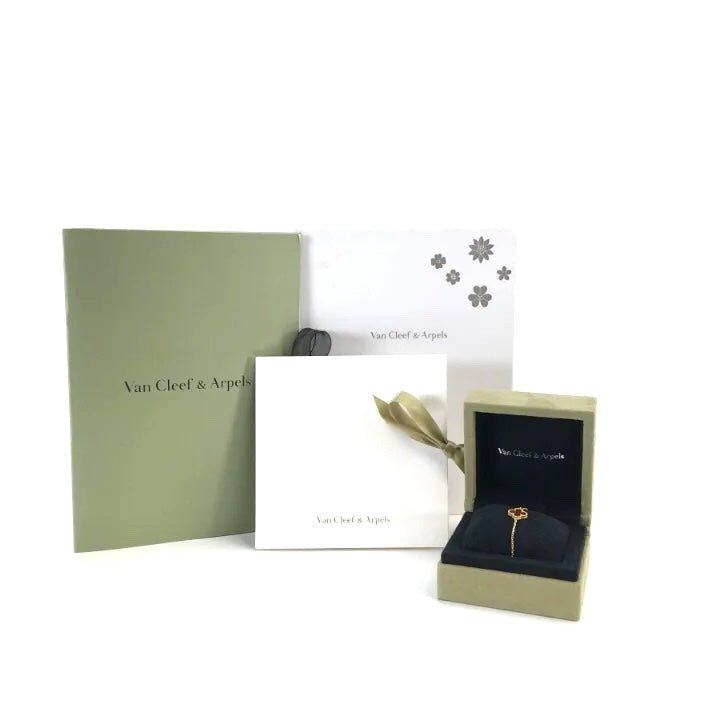 Van Cleef & Arpels 18K Rose Gold Sweet Alhambra Bracelet – V & G