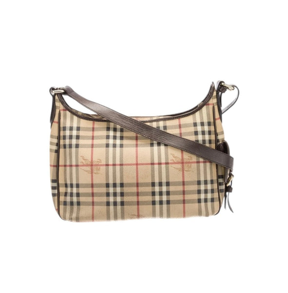 Burberry Haymarket Check Hobo Bag - V & G Luxe Boutique