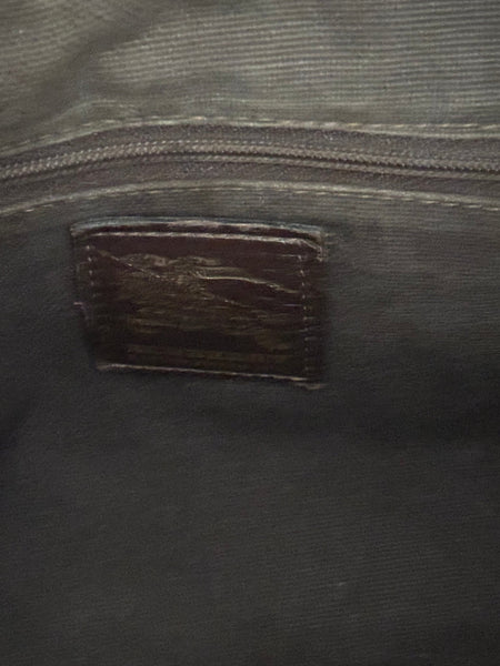 Burberry Haymarket Check Hobo Bag - V & G Luxe Boutique