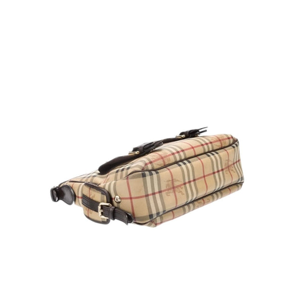 Burberry Haymarket Check Hobo Bag - V & G Luxe Boutique