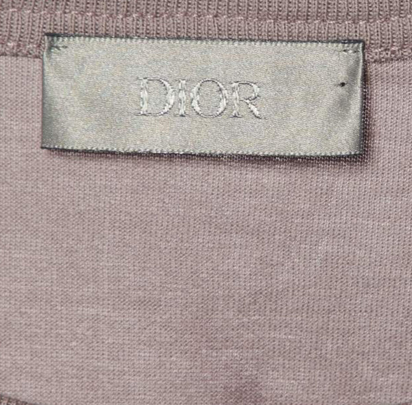 Dior CD Logo Rose Violet T-Shirt - V & G Luxe Boutique