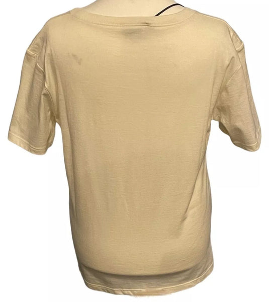 Gucci Kids Unisex BNWT Ivory Disk Print T-Shirt - V & G Luxe Boutique
