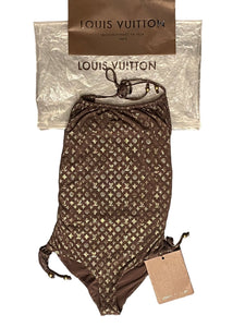 Louis Vuitton Monogram Logo Brand New Swimsuit - V & G Luxe Boutique