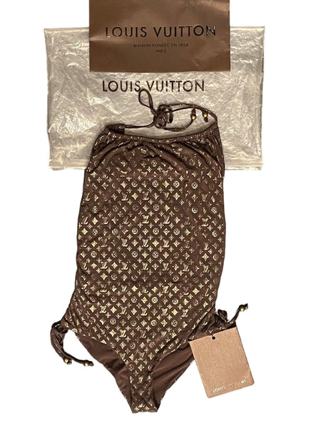 Louis Vuitton Monogram Logo Brand New Swimsuit - V & G Luxe Boutique