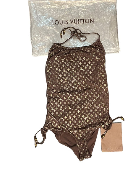 Louis Vuitton Monogram Logo Brand New Swimsuit - V & G Luxe Boutique