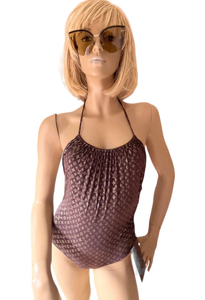 Louis Vuitton Monogram Logo Brand New Swimsuit - V & G Luxe Boutique