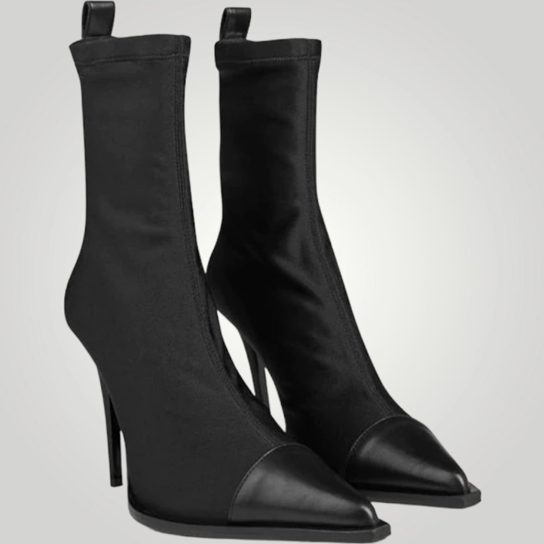 Amiri Point Toe Black Womens Boots - V & G Luxe Boutique