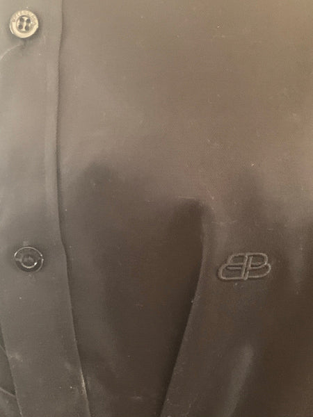 Balenciaga Unisex Black Shacket Oversized Jacket, UK Size XL - V & G Luxe Boutique