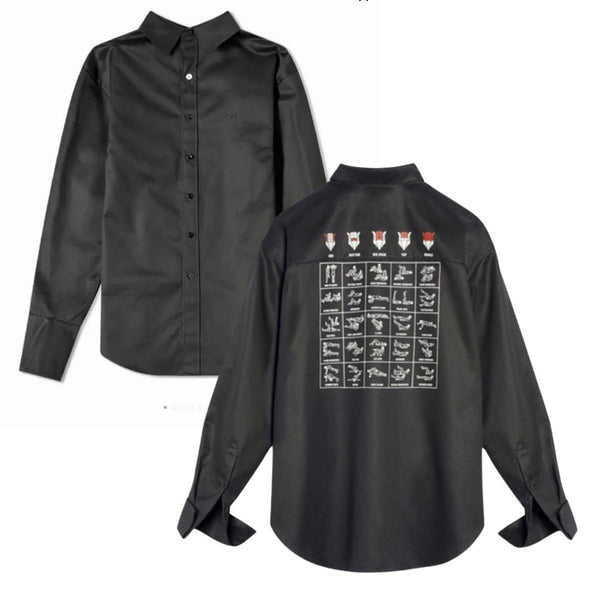 Balenciaga Unisex Black Shacket Oversized Jacket, UK Size XL - V & G Luxe Boutique