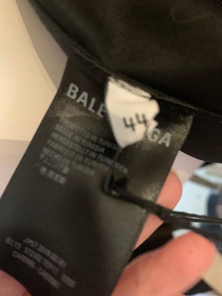 Balenciaga Unisex Black Shacket Oversized Jacket, UK Size XL - V & G Luxe Boutique