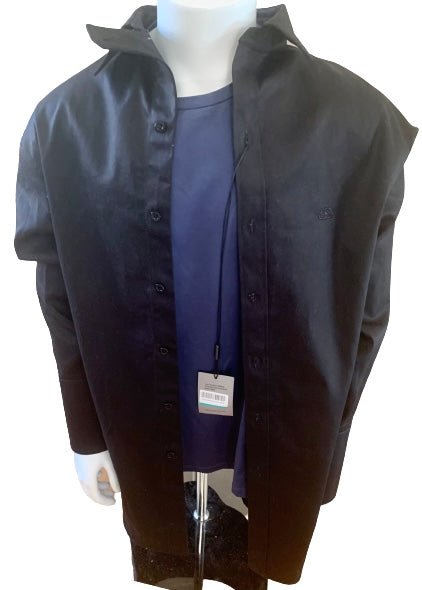 Balenciaga Unisex Black Shacket Oversized Jacket, UK Size XL - V & G Luxe Boutique