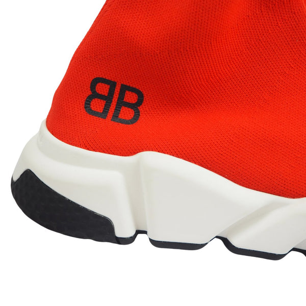 Balenciaga Unisex Red Capsule BB Speed Stretch-Knit Trainers, UK Size 7 - V & G Luxe Boutique