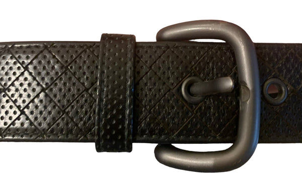 Bottega Veneta Black Unisex Black Belt - V & G Luxe Boutique