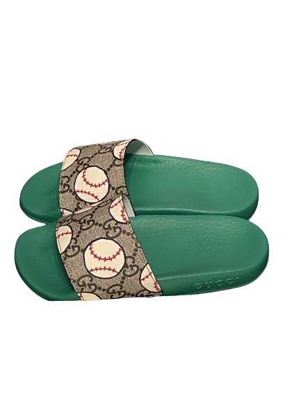 Baseball gucci slides Clearance