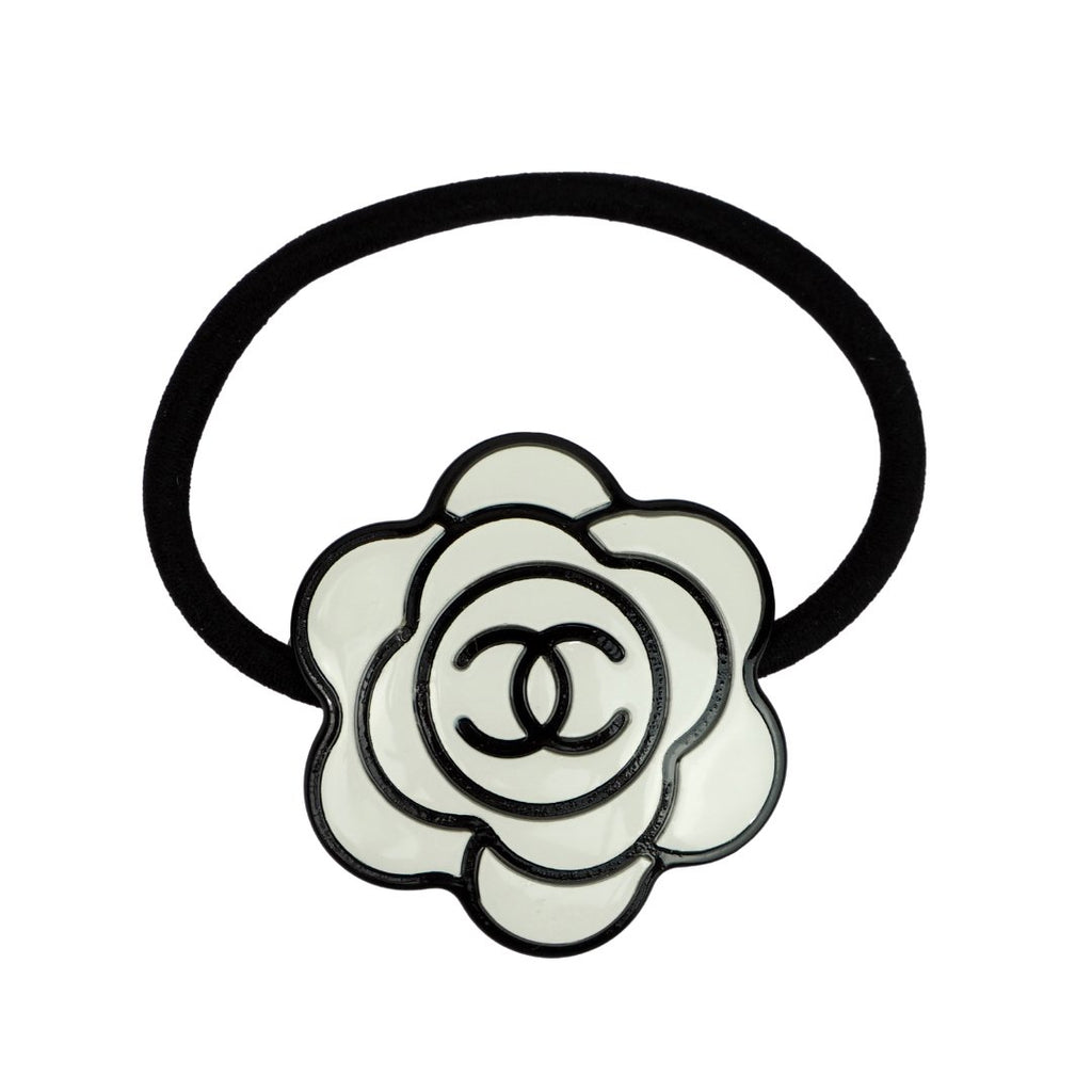 Brand New Chanel Camelia Flower Logo VIP Hair Bobble – V & G Luxe