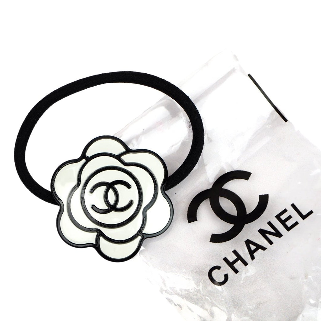Brand New Chanel Camelia Flower Logo VIP Hair Bobble – V & G Luxe