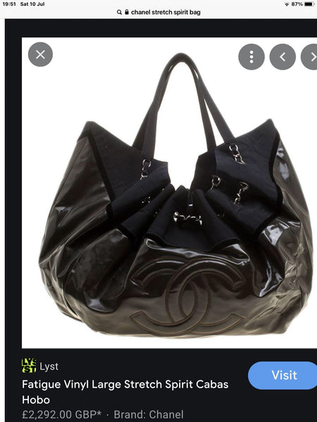 Brand New Chanel Signature CC Logo Large Hobo Tote Bag - V & G Luxe Boutique