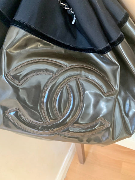 Brand New Chanel Signature CC Logo Large Hobo Tote Bag - V & G Luxe Boutique