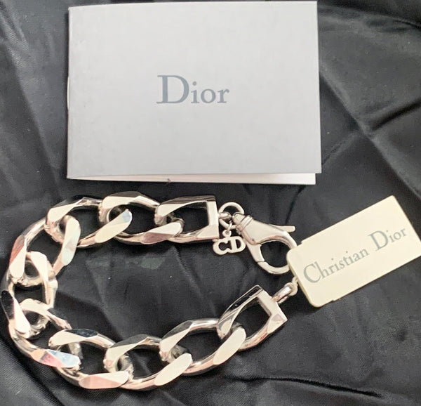 Brand New Christian Dior Silver Bracelet - V & G Luxe Boutique