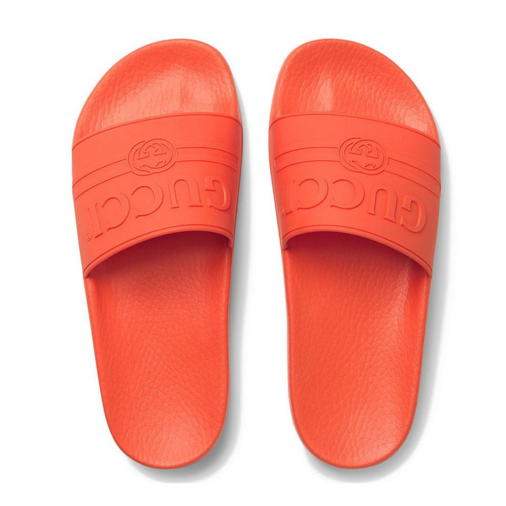 Gucci flip flops orange Clearance