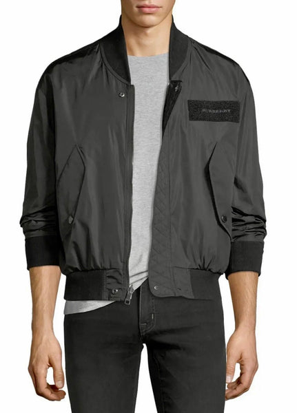 Burberry Reversible Checked and Black Bomber Jacket - V & G Luxe Boutique
