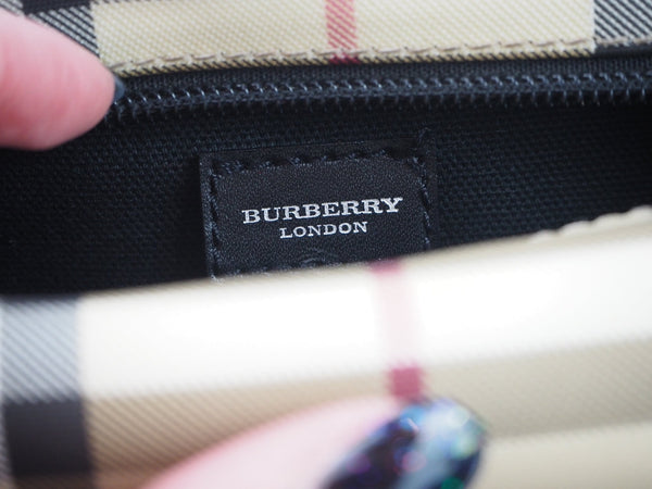 Burberry Vintage Nova Check Small Tote Handbag - V & G Luxe Boutique