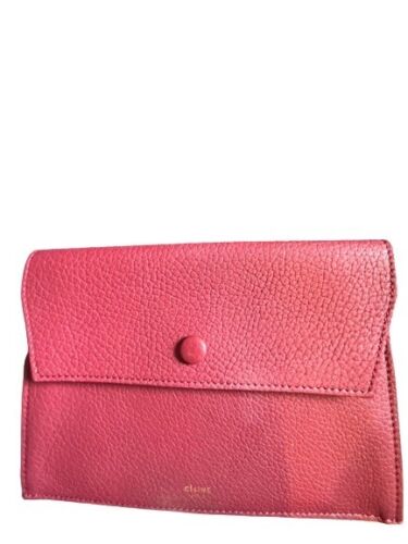 Celine Tie Knot Tote Burgundy Handbag & Matching Pouch RRP £3500 - V & G Luxe Boutique