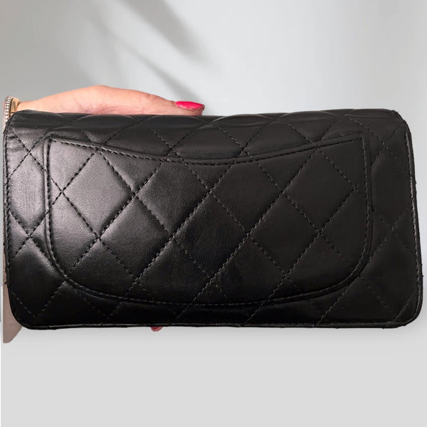 Chanel Black Classic Lambskin Wallet - V & G Luxe Boutique