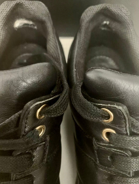Chanel Triple Black Sneakers, UK Size 6.5 - V & G Luxe Boutique