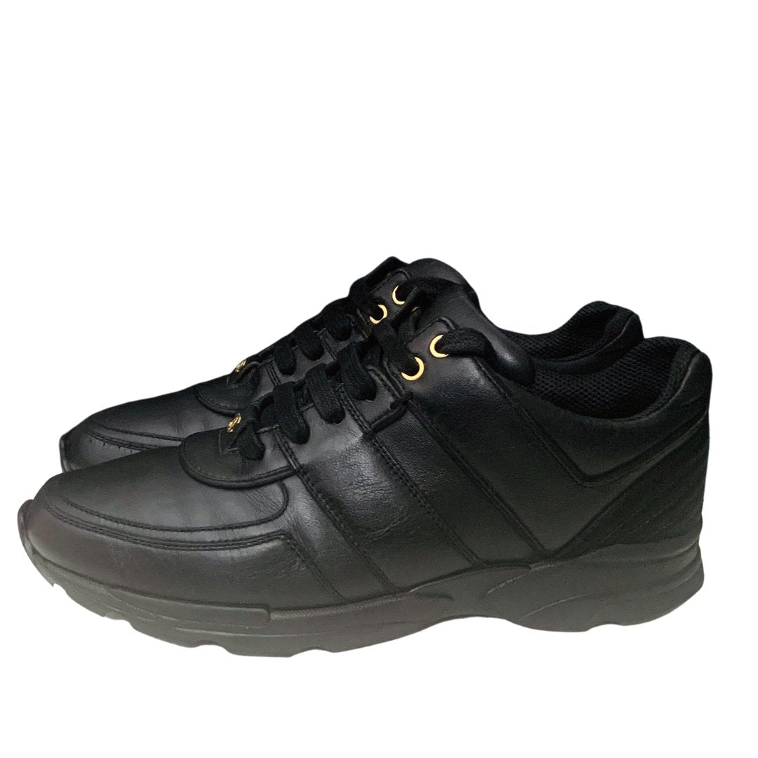 Chanel Triple Black Sneakers, UK Size 6.5 - V & G Luxe Boutique