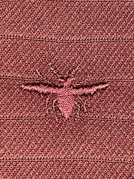 Christian Dior Bee Logo Burgundy Polo Shirt Size Large - V & G Luxe Boutique