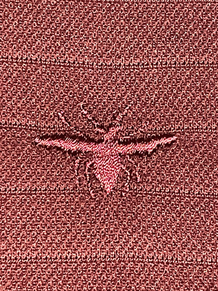 Christian Dior Bee Logo Burgundy Polo Shirt Size Large - V & G Luxe Boutique