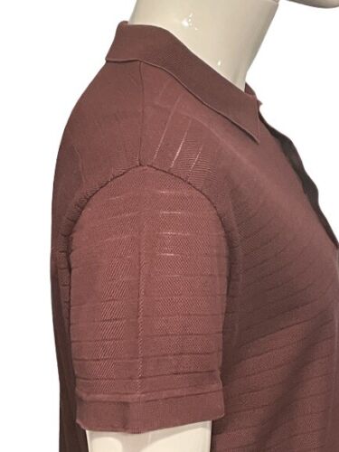 Christian Dior Bee Logo Burgundy Polo Shirt Size Large - V & G Luxe Boutique