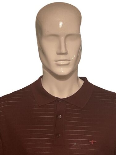 Christian Dior Bee Logo Burgundy Polo Shirt Size Large - V & G Luxe Boutique