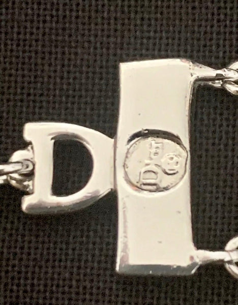 Christian Dior Vintage Pink Monogram Diamanté Bracelet - V & G Luxe Boutique