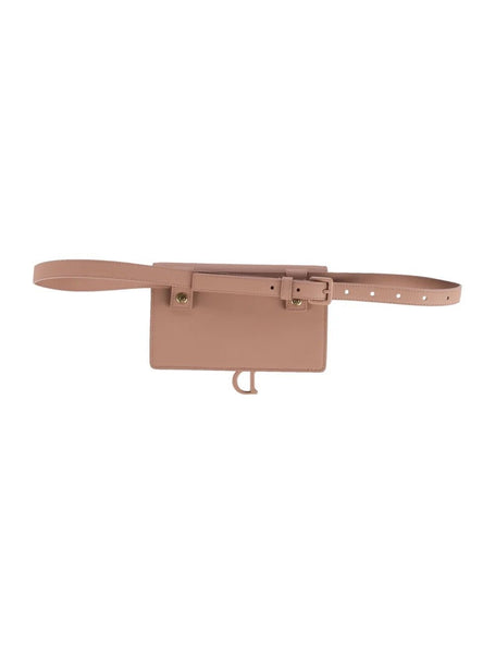 Dior Saddle Belt Bag, Nude Matte Leather - V & G Luxe Boutique