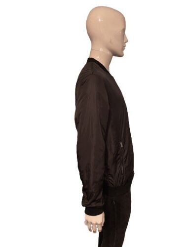 Dolce & Gabbana Black Nylon Bomber Jacket Size IT 52 UK XL RRP £675 - V & G Luxe Boutique