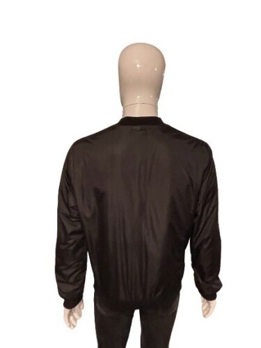 Dolce & Gabbana Black Nylon Bomber Jacket Size IT 52 UK XL RRP £675 - V & G Luxe Boutique