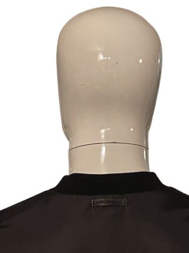 Dolce & Gabbana Black Nylon Bomber Jacket Size IT 52 UK XL RRP £675 - V & G Luxe Boutique