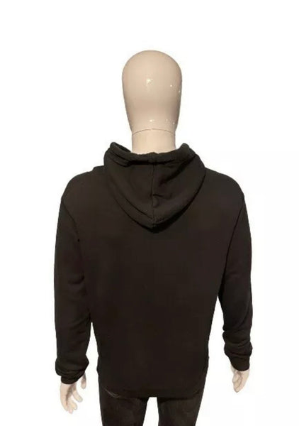 DSquared2 Textured Black 1964 Hand Motif Hoodie Size Large - V & G Luxe Boutique