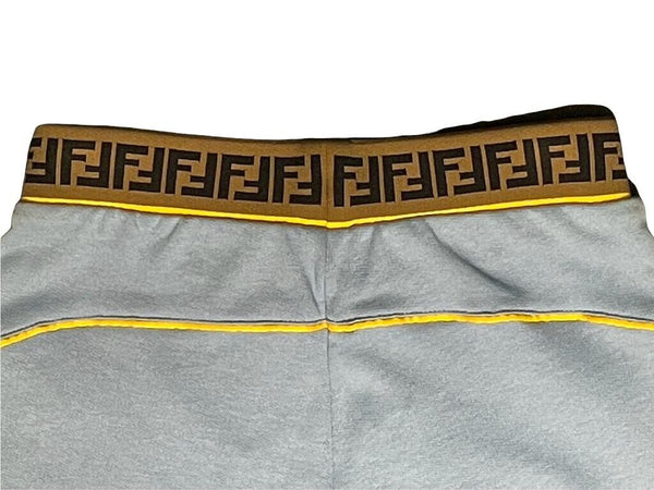 Fendi Boys Sky Blue FF Logo Bermuda Shorts Age 12+ Years - V & G Luxe Boutique