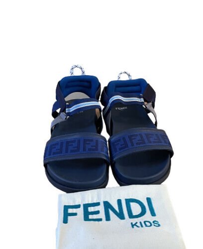 Fendi FF logo Unisex Sandals - V & G Luxe Boutique