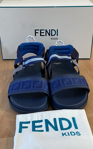 Fendi FF logo Unisex Sandals - V & G Luxe Boutique