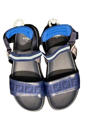 Fendi FF logo Unisex Sandals - V & G Luxe Boutique
