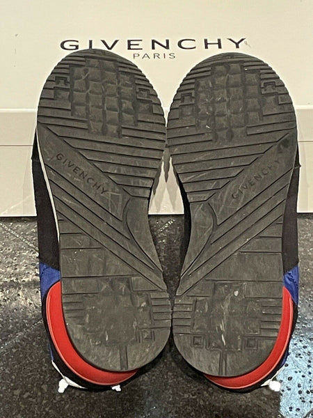 Givenchy Electric Blue Active Runner Sneakers UK Size 8 EU 42 - V & G Luxe Boutique