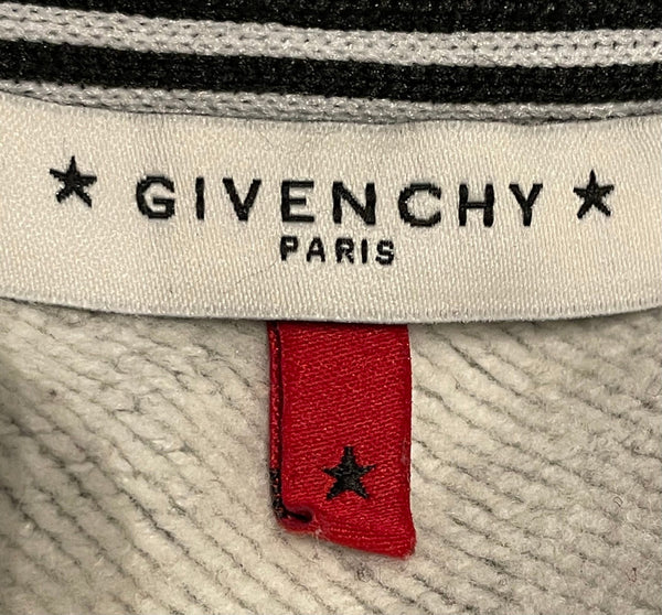 Givenchy Paris Grey Unisex Logo Embroidered Crewneck Sweatshirt, Age 8 - V & G Luxe Boutique