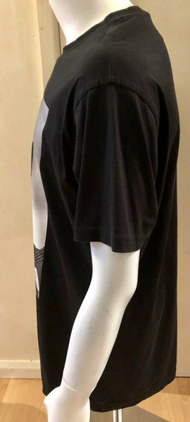 GIVENCHY Rare Samurai Black & White Print T-Shirt Top Oversized Size XXS - V & G Luxe Boutique