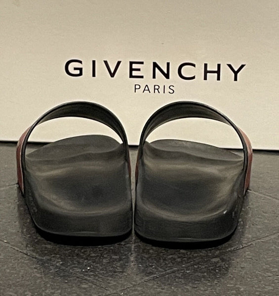 Givenchy Stars & Stripes Red & Black Sliders UK 5 - V & G Luxe Boutique