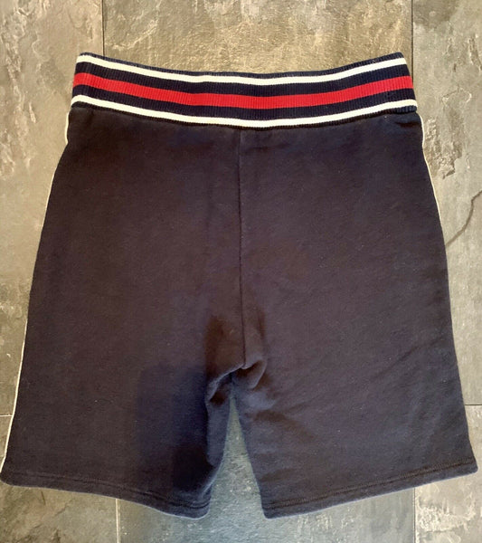Gucci Blue Boys Web Elasticated Shorts Gold Star Age 8 Years - V & G Luxe Boutique