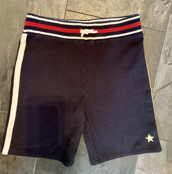 Gucci Blue Boys Web Elasticated Shorts Gold Star Age 8 Years - V & G Luxe Boutique